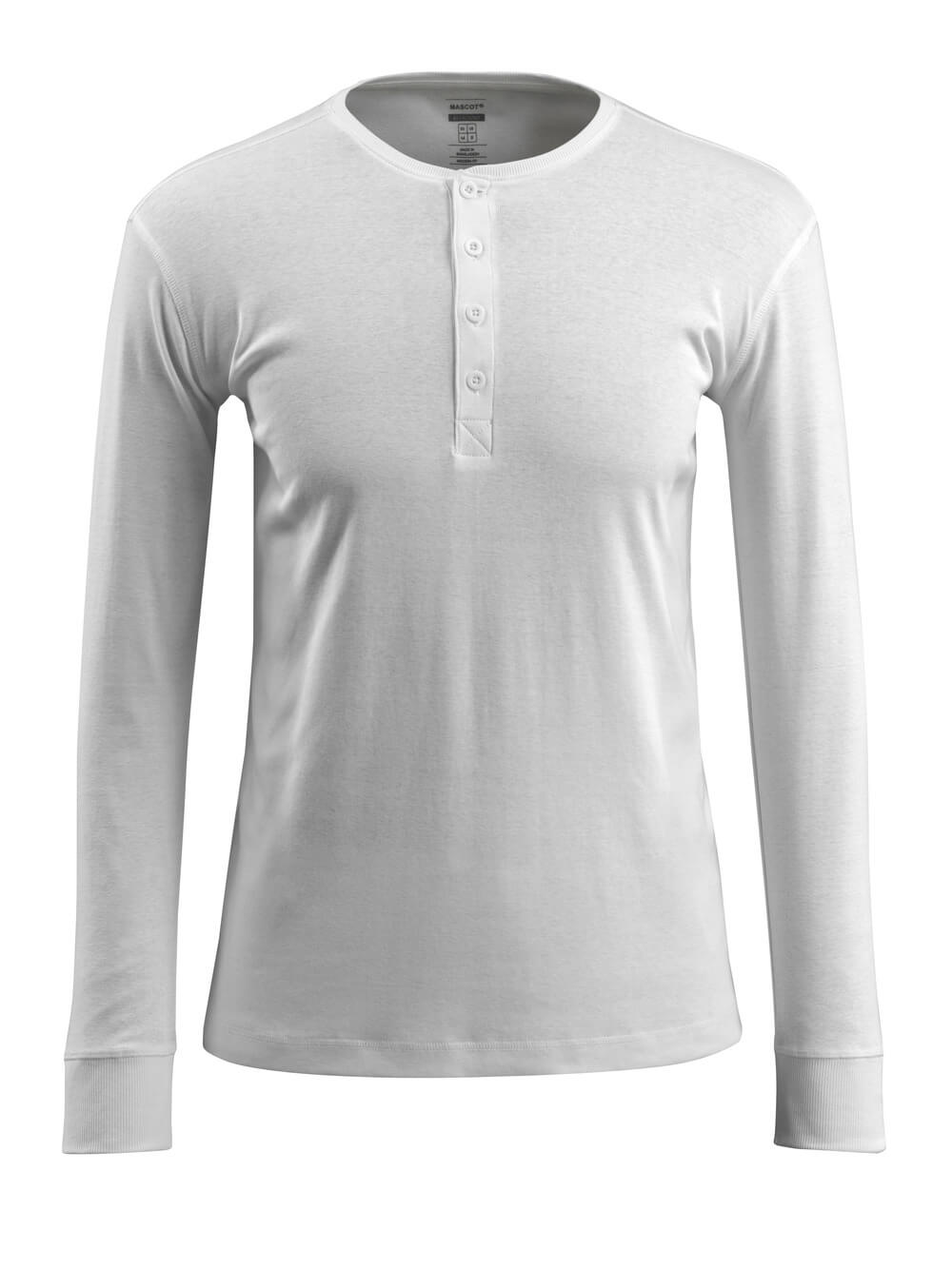 Mascot T-Shirt Langarm Crossover Pelham Weiß