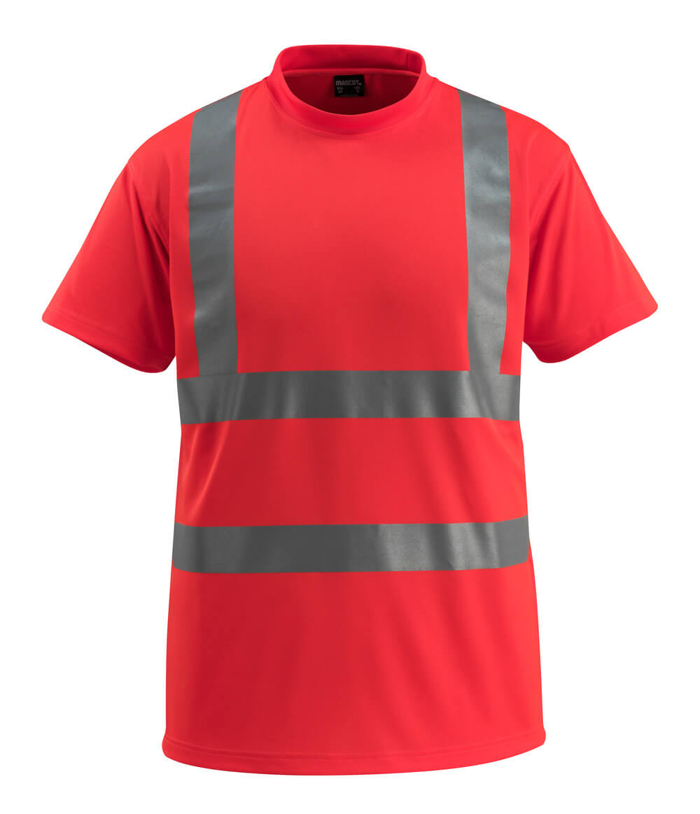 Mascot T-Shirt Safe light Townsville Hi-vis Rot