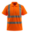 Mascot Polo-Shirt Safe light Bowen Hi-vis Orange