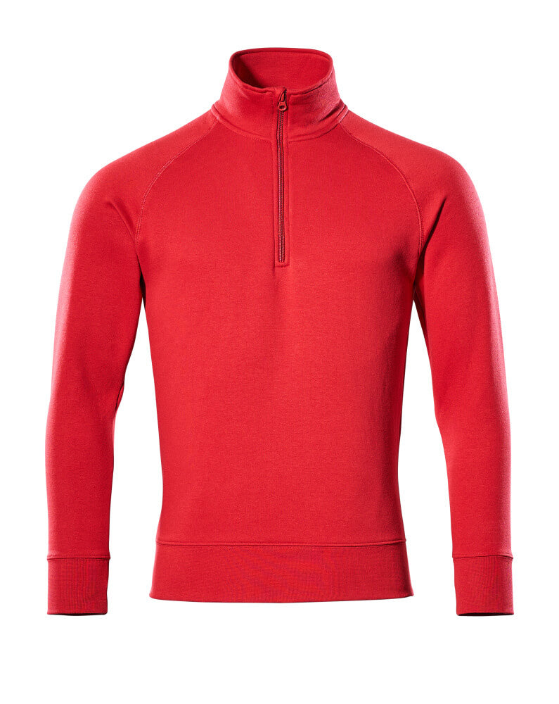 Mascot Sweatshirt mit kurzem Reißverschluss Crossover Nantes Rot
