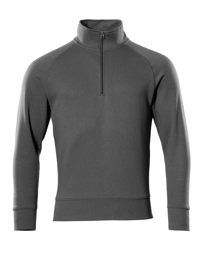 Mascot Sweatshirt mit kurzem Reißverschluss Crossover Nantes Dunkelanthrazit