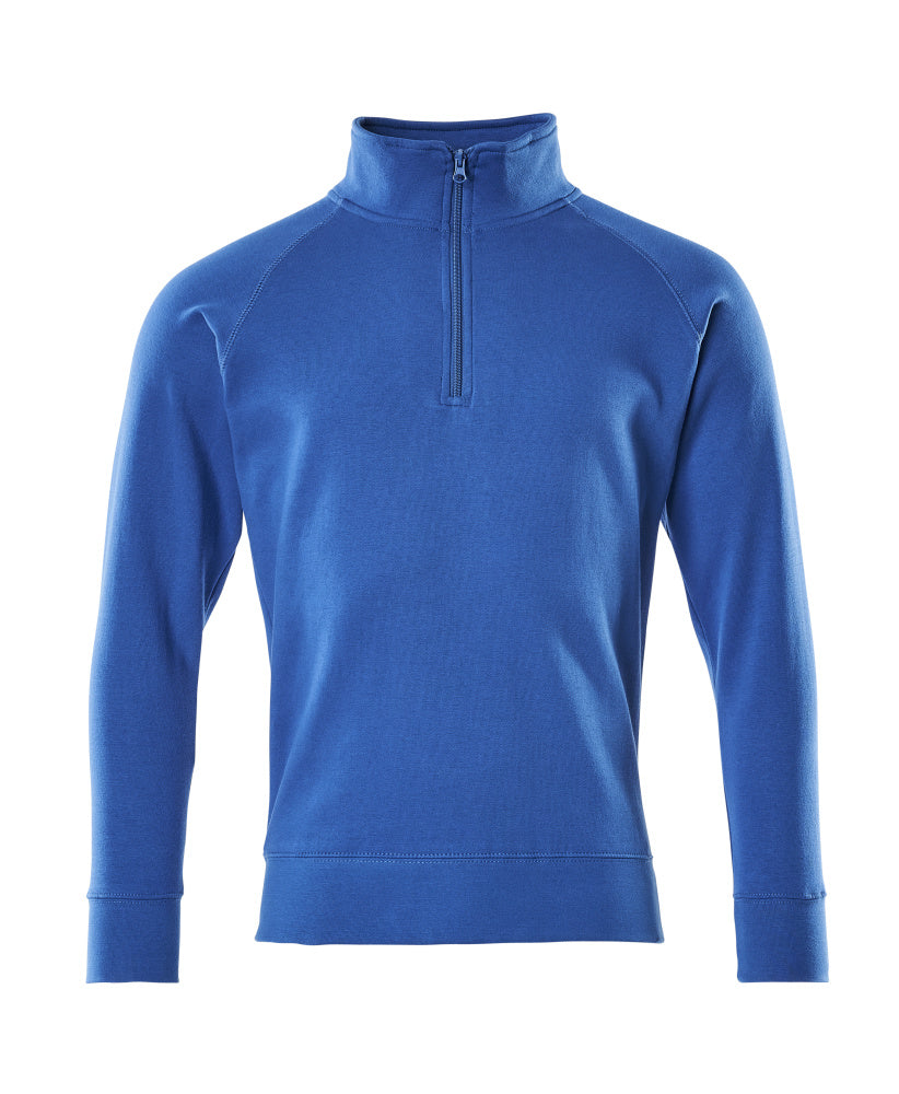 Mascot Sweatshirt mit kurzem Reißverschluss Crossover Nantes Azurblau