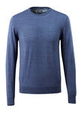 Mascot Strickpullover Frontline Blau-meliert
