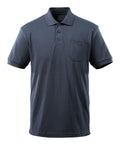 Mascot Polo-Shirt mit Brusttasche Crossover Orgon Schwarzblau