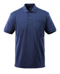Mascot Polo-Shirt mit Brusttasche Crossover Orgon Marine