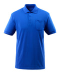Mascot Polo-Shirt mit Brusttasche Crossover Orgon Kornblau