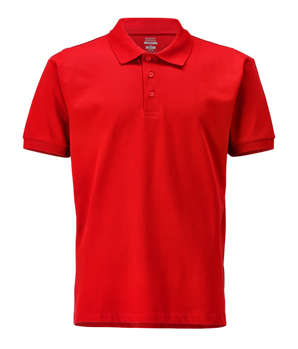 Mascot Polo-Shirt Crossover Bandol Verkehrsrot