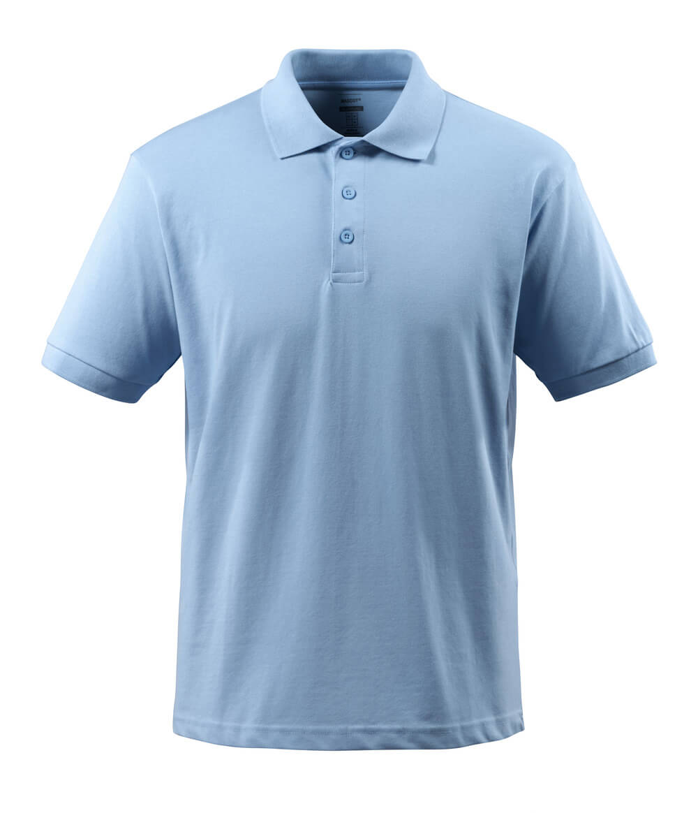 Mascot Polo-Shirt Crossover Bandol Hellblau