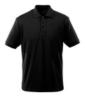 Mascot Polo-Shirt Crossover Bandol Vollschwarz