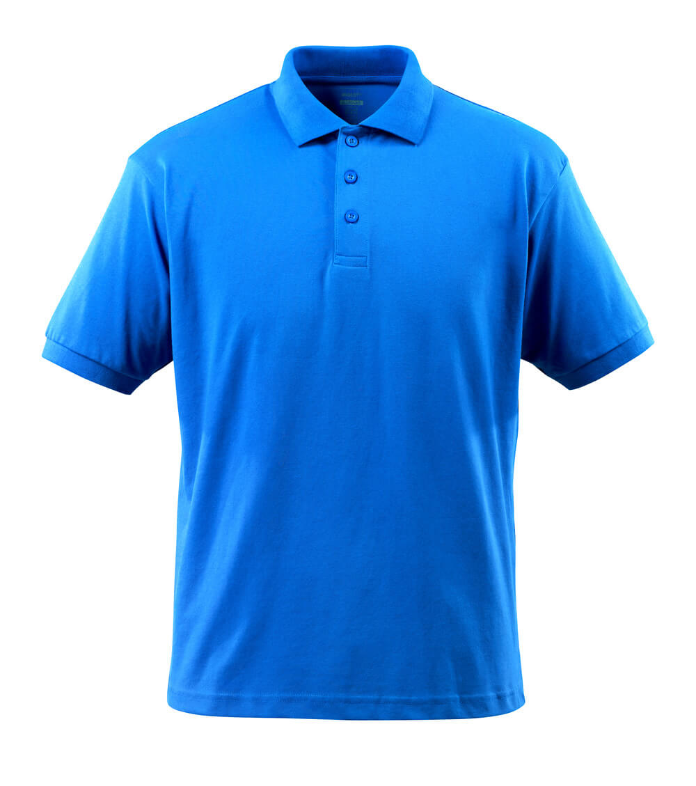 Mascot Polo-Shirt Crossover Bandol Azurblau