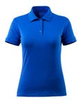 Mascot Polo-Shirt Damen Crossover Grasse Kornblau