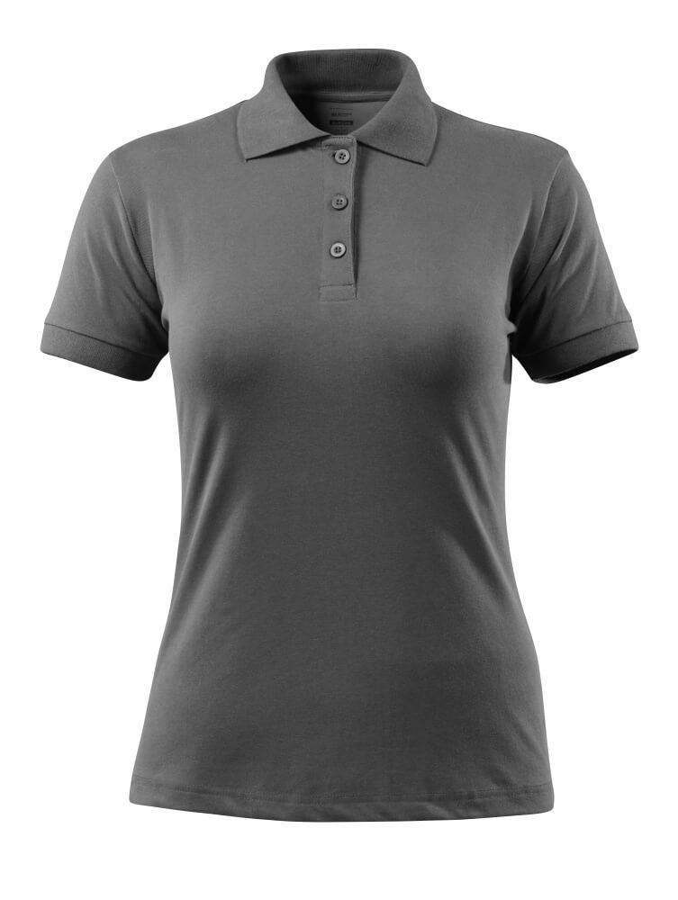 Mascot Polo-Shirt Damen Crossover Grasse Dunkelanthrazit