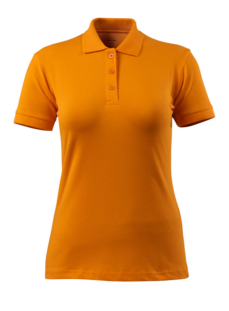 Mascot Polo-Shirt Damen Crossover Grasse Hellorange