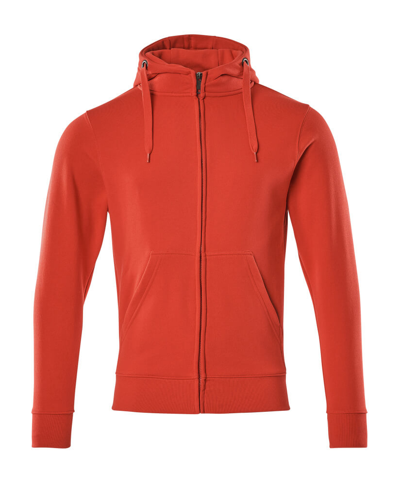 Mascot Kapuzensweatshirt mit Reißverschluss Crossover Gimont Verkehrsrot