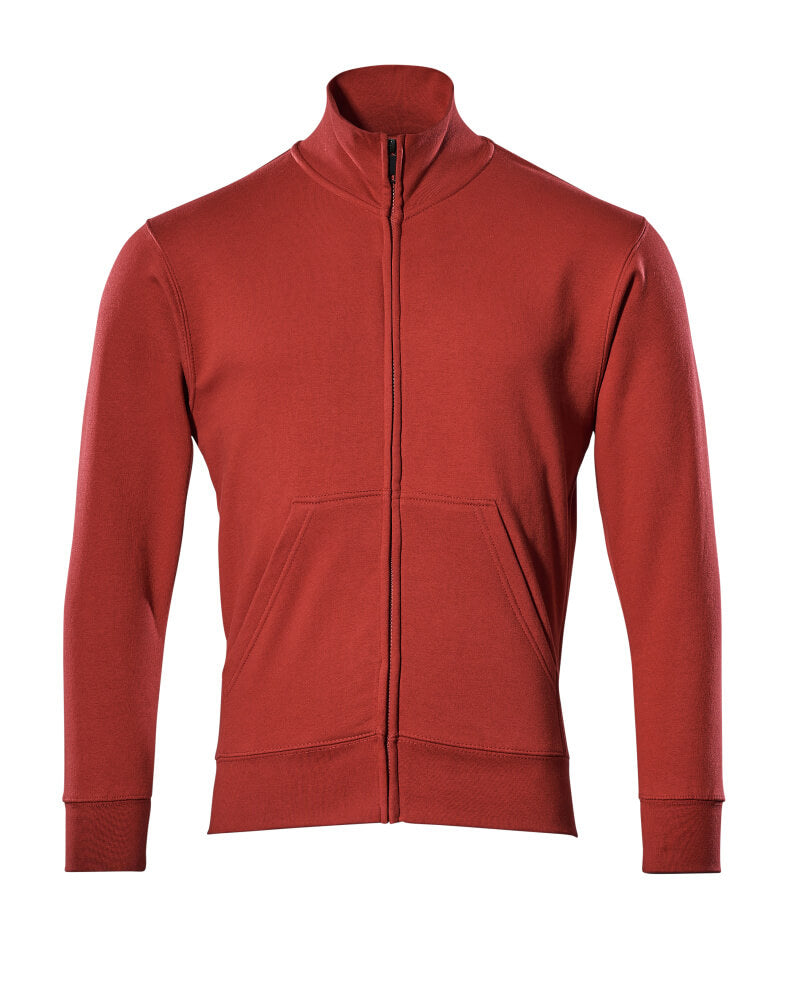 Mascot Sweatshirt mit Reißverschluss Crossover Lavit Rot