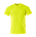 Mascot T-Shirt Crossover Calais Hi-vis Gelb