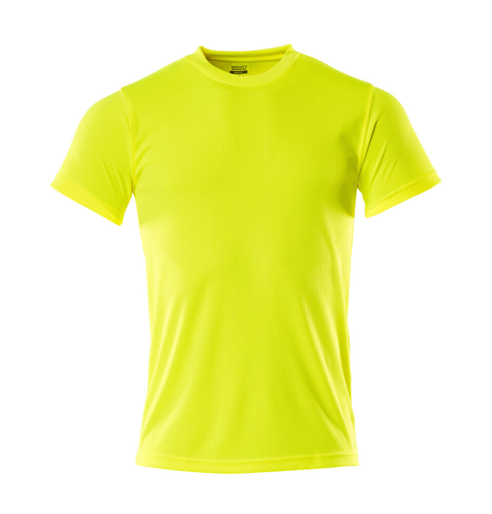Mascot T-Shirt Crossover Calais Hi-vis Gelb