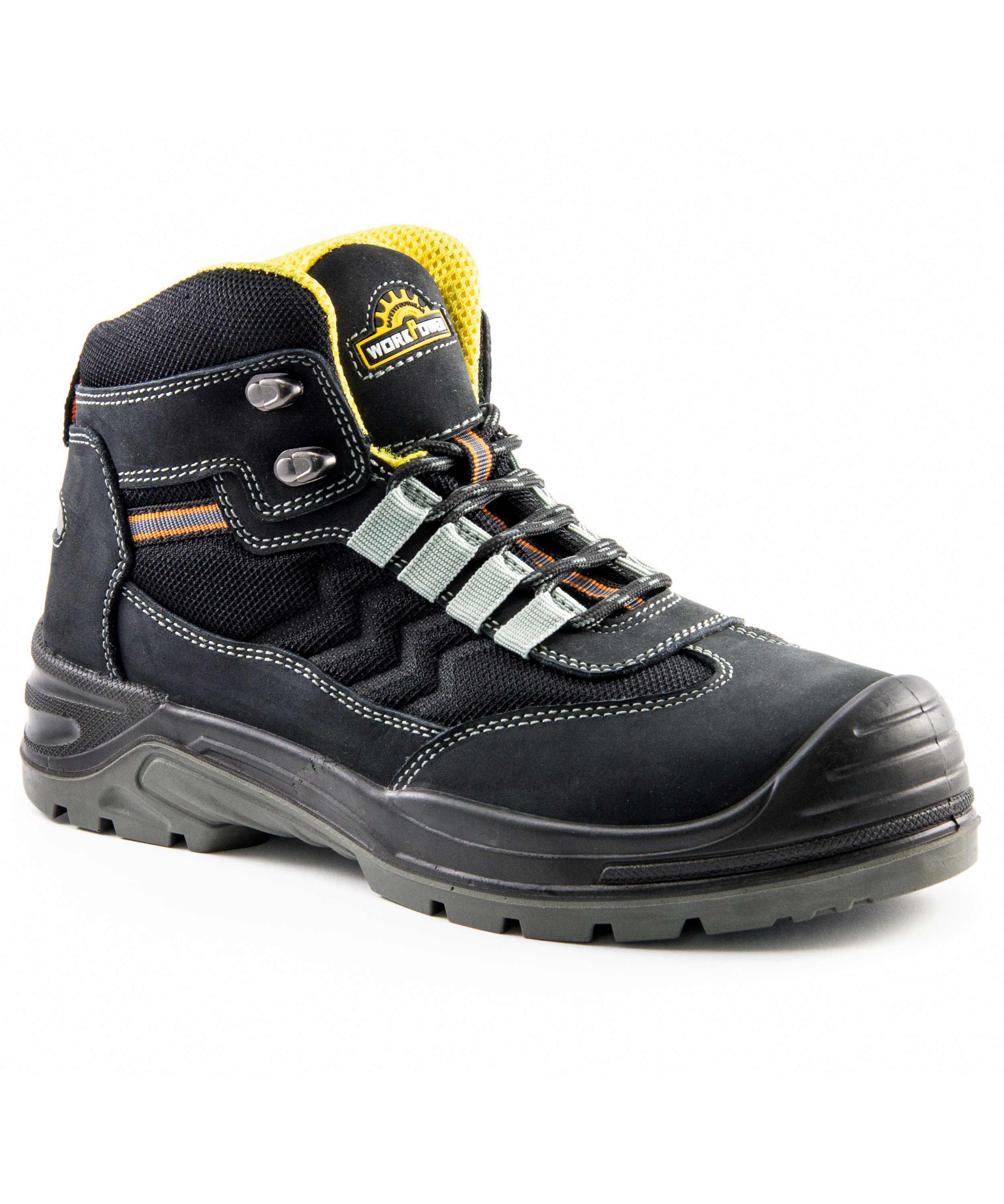 Sicherheitsstiefel S1P Hudson schwarz/grau