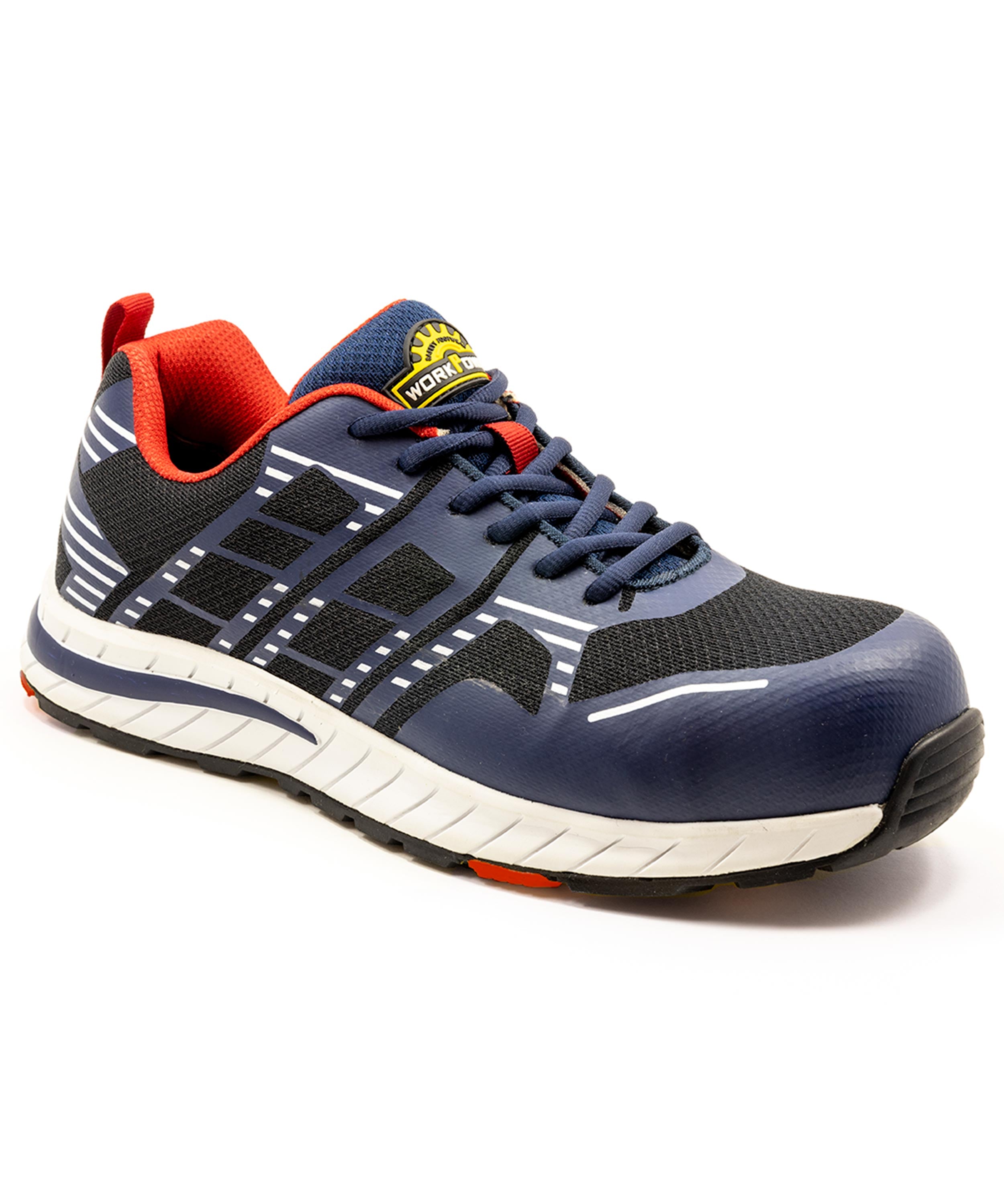 Sport Sicherheitshalbschuh S1 Jersey dunkelblau