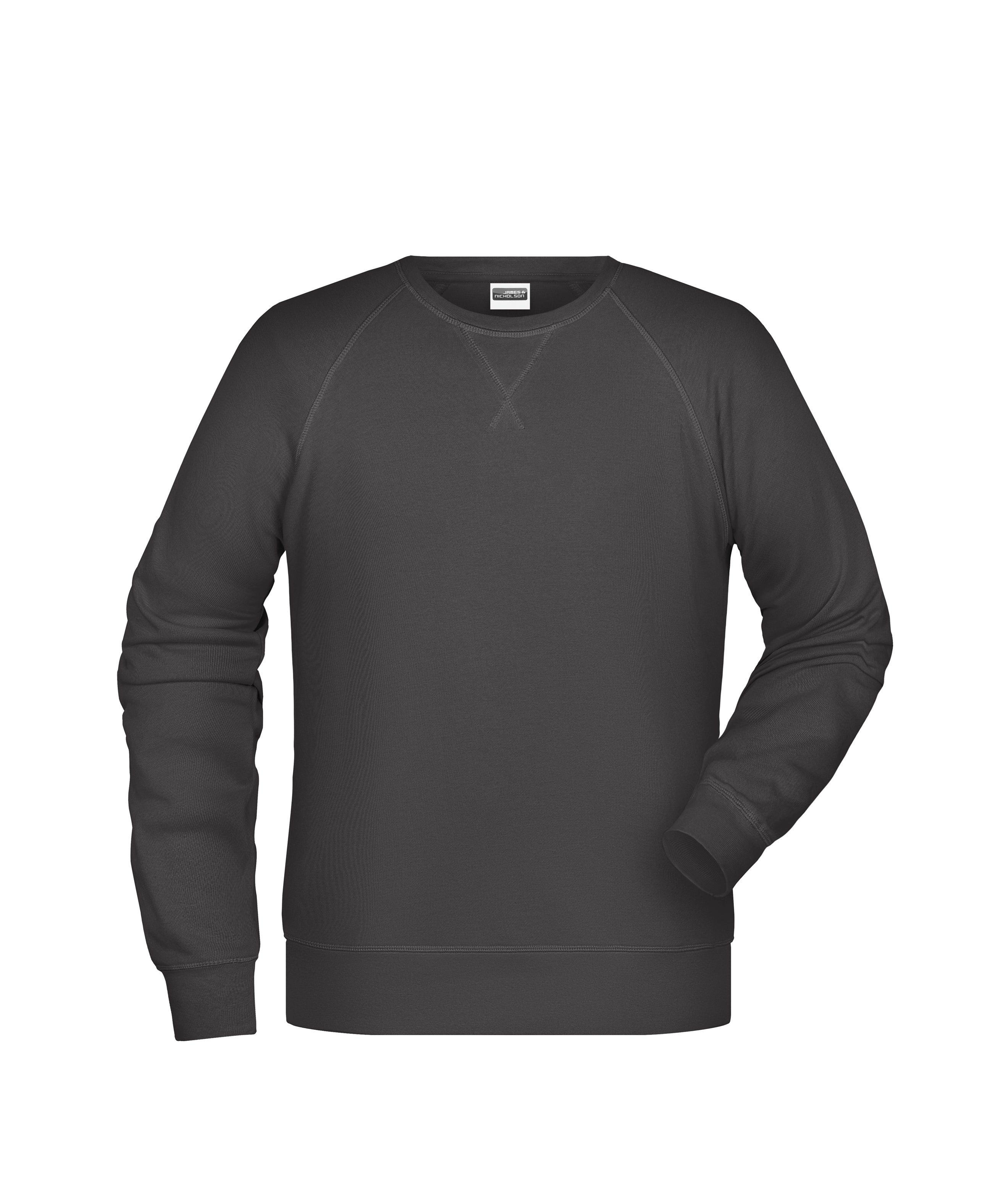 James & Nicholson Herren Sweatshirt graphite