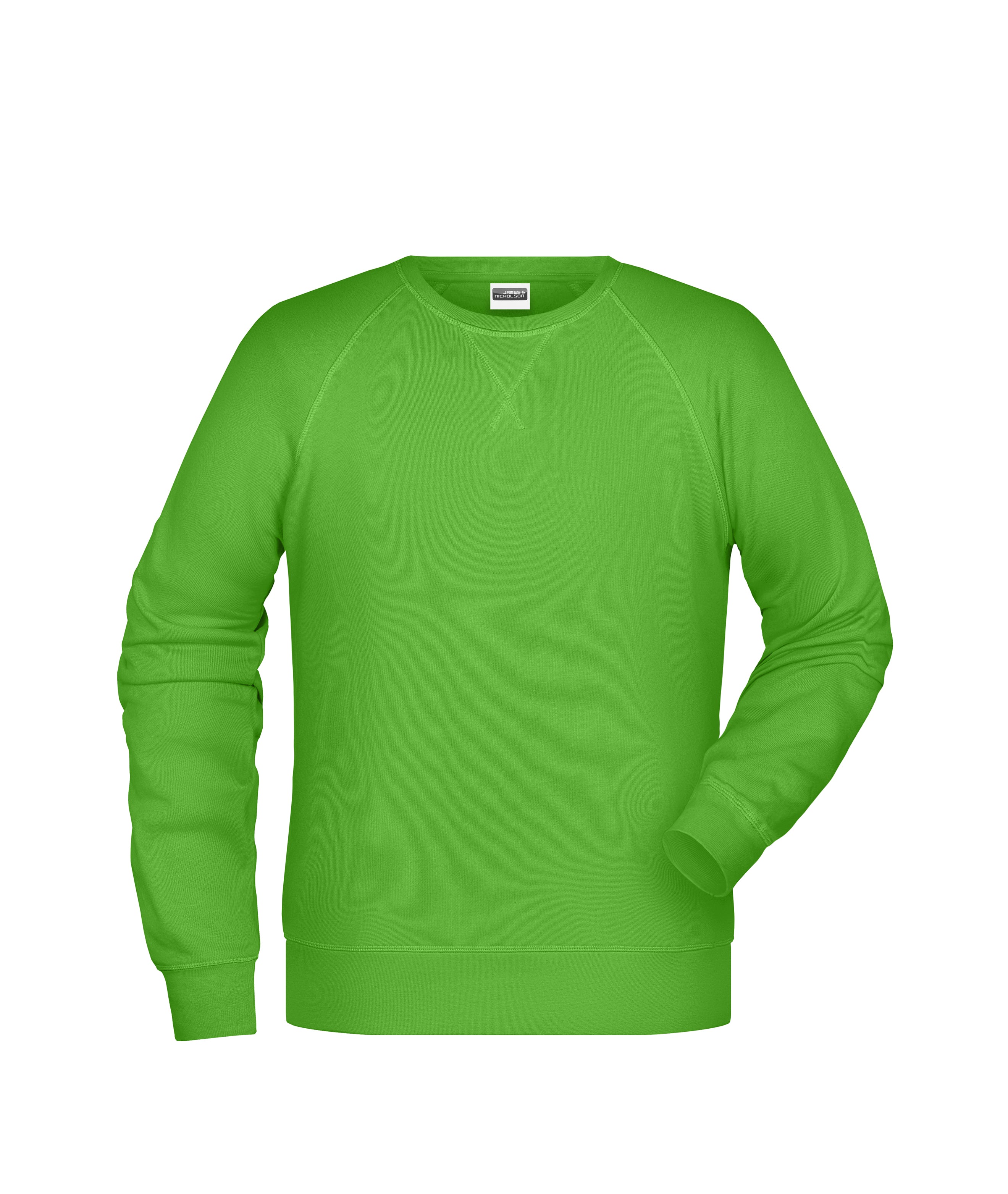 James & Nicholson Herren Sweatshirt lime-green