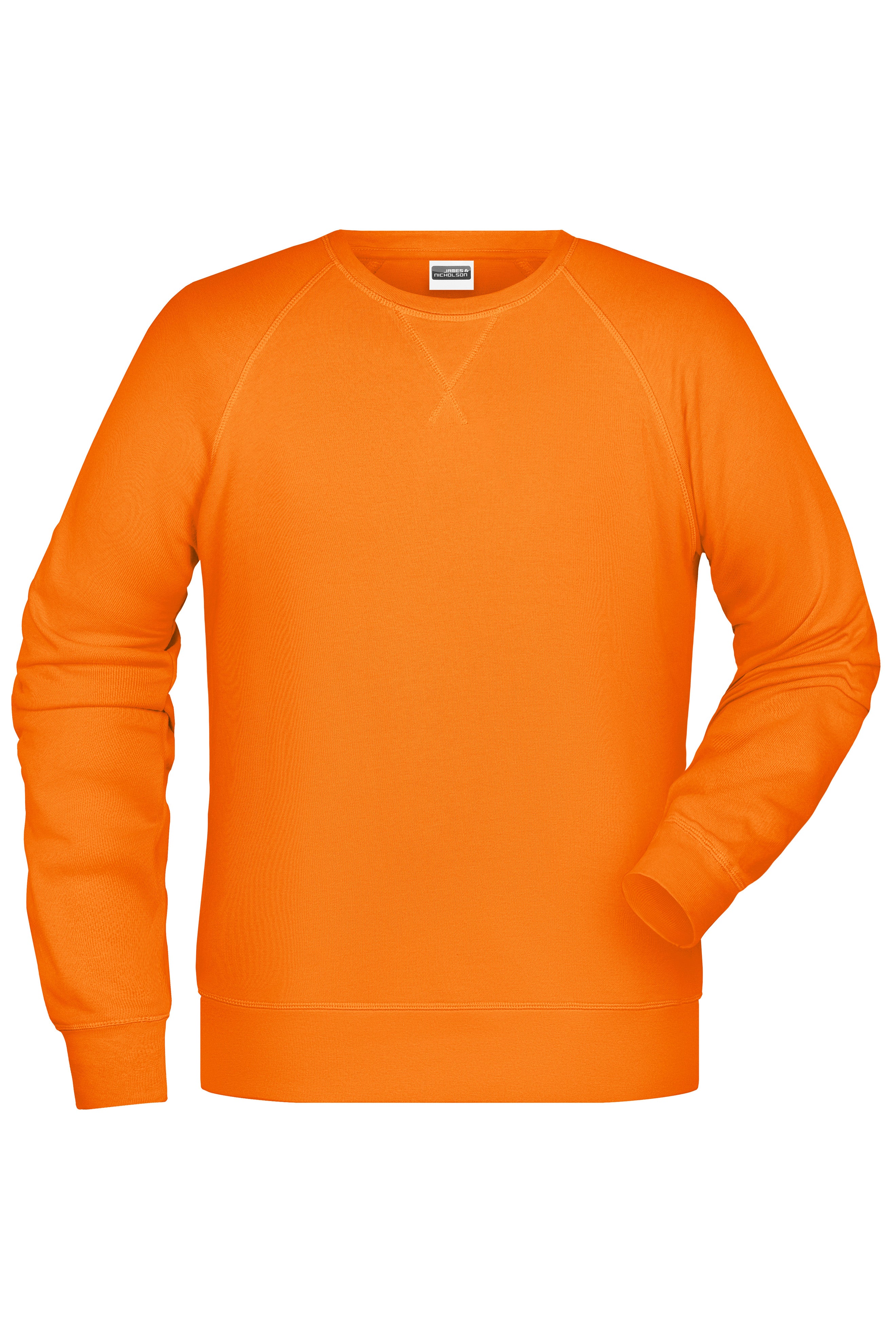 James & Nicholson Herren Sweatshirt orange