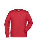 James & Nicholson Herren Sweatshirt red