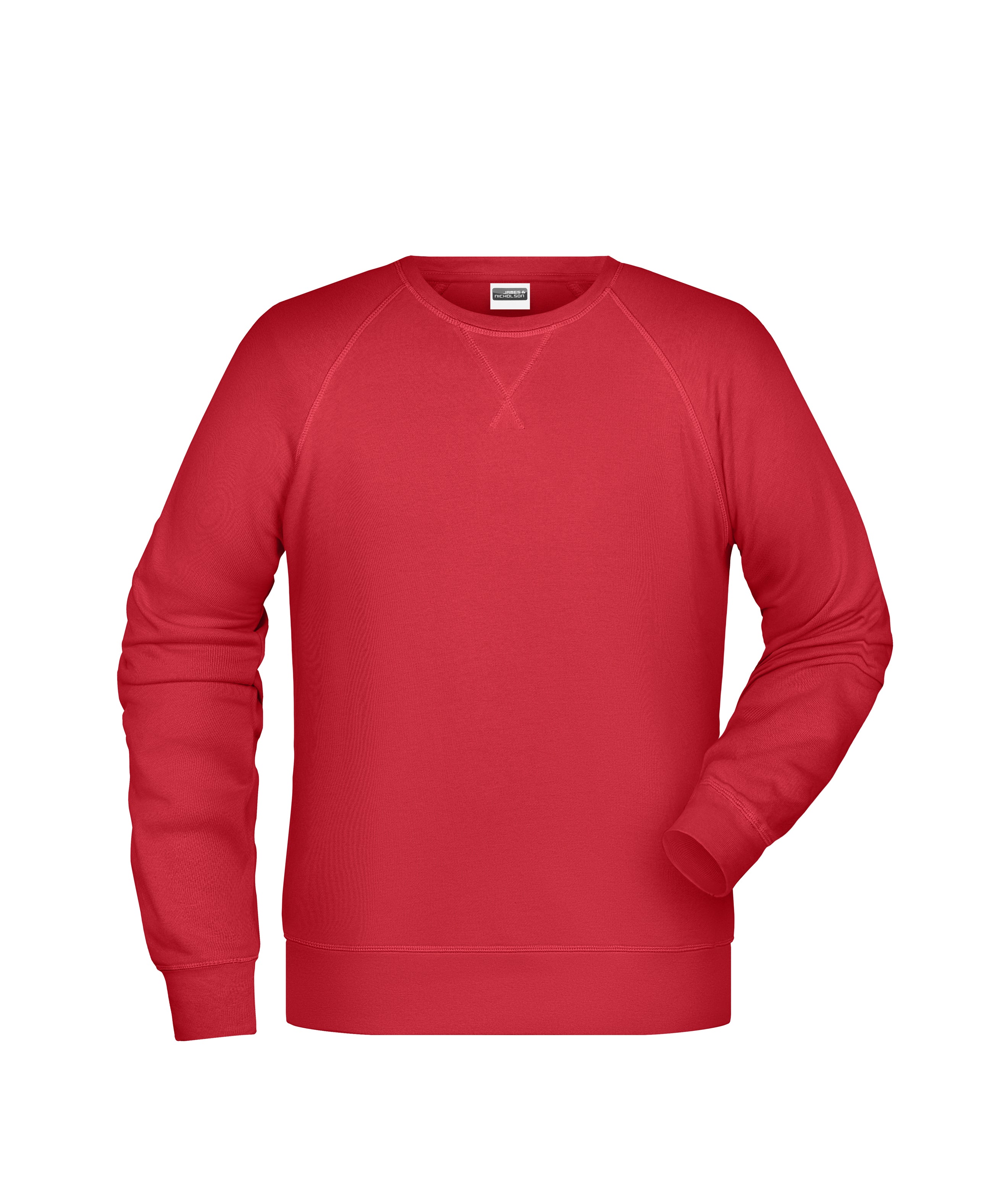 James & Nicholson Herren Sweatshirt red