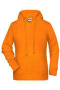 James & Nicholson Damen Kapuzensweatshirt orange