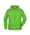 James & Nicholson Herren Kapuzensweatshirt lime-green