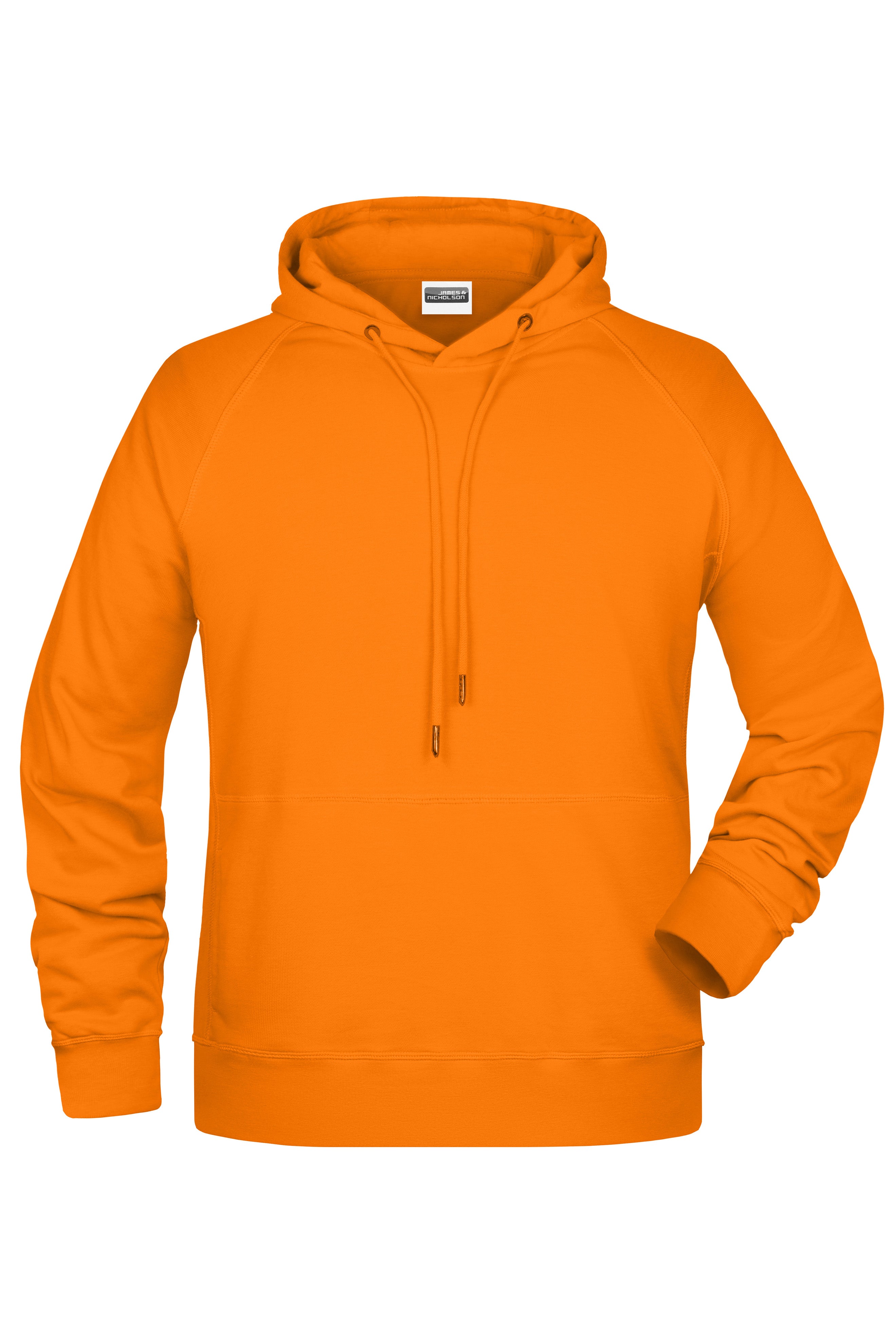 James & Nicholson Herren Kapuzensweatshirt orange