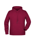 James & Nicholson Herren Kapuzensweatshirt wine