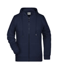 James & Nicholson Damen Sweat-Jacke navy