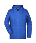 James & Nicholson Damen Sweat-Jacke royal-heather