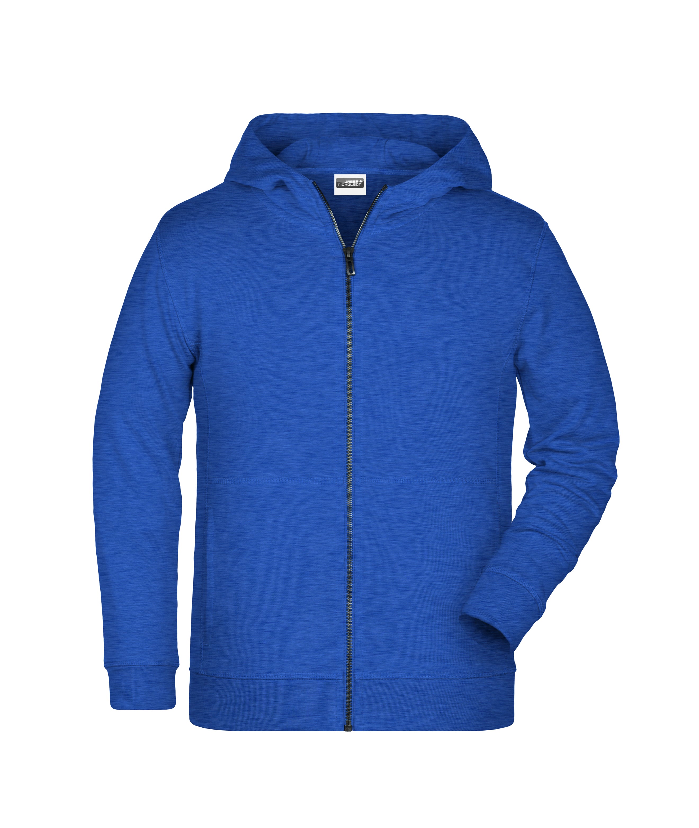 James & Nicholson Kinder Sweat-Jacke royal-heather