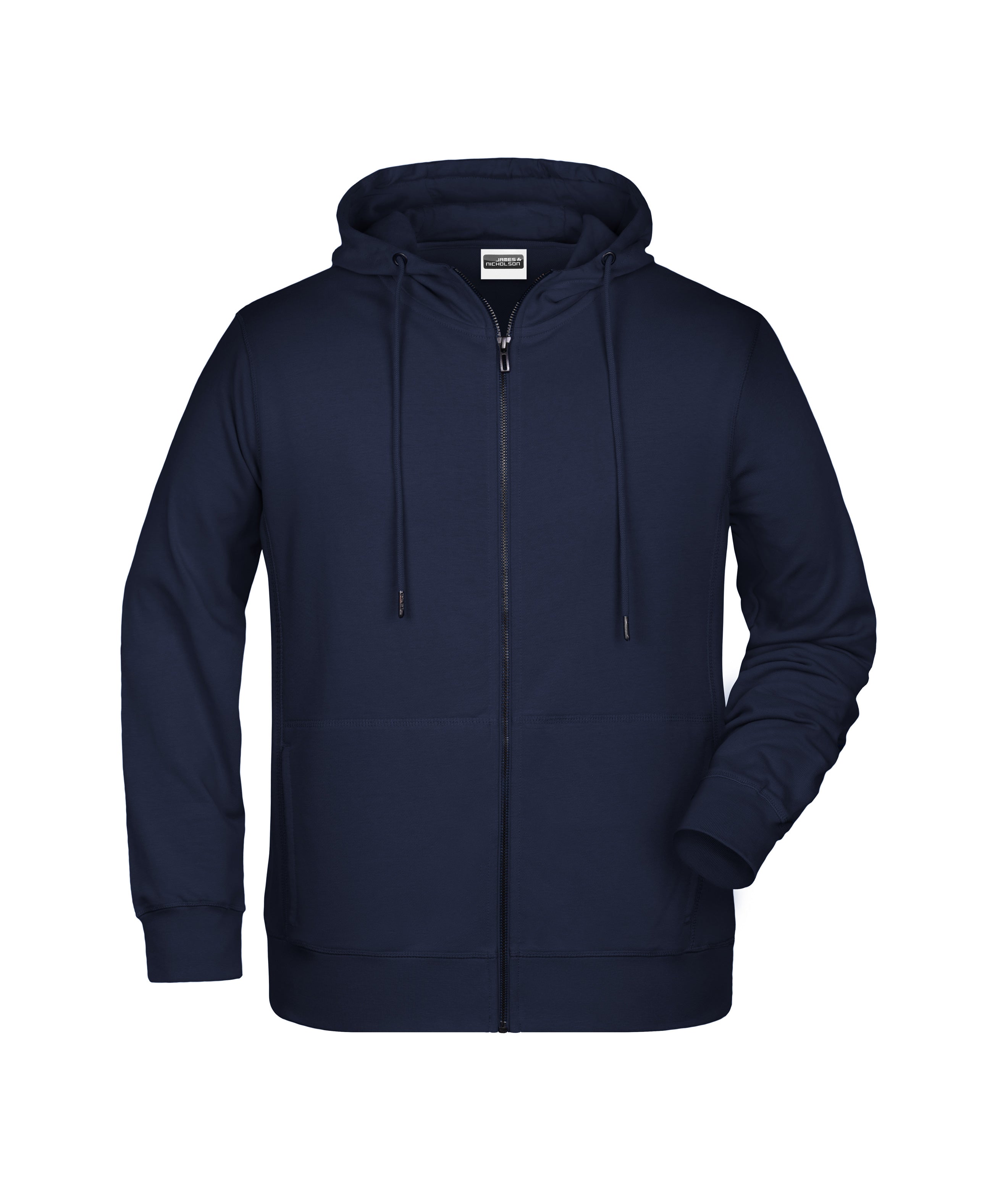 James & Nicholson Herren Sweat-Jacke navy
