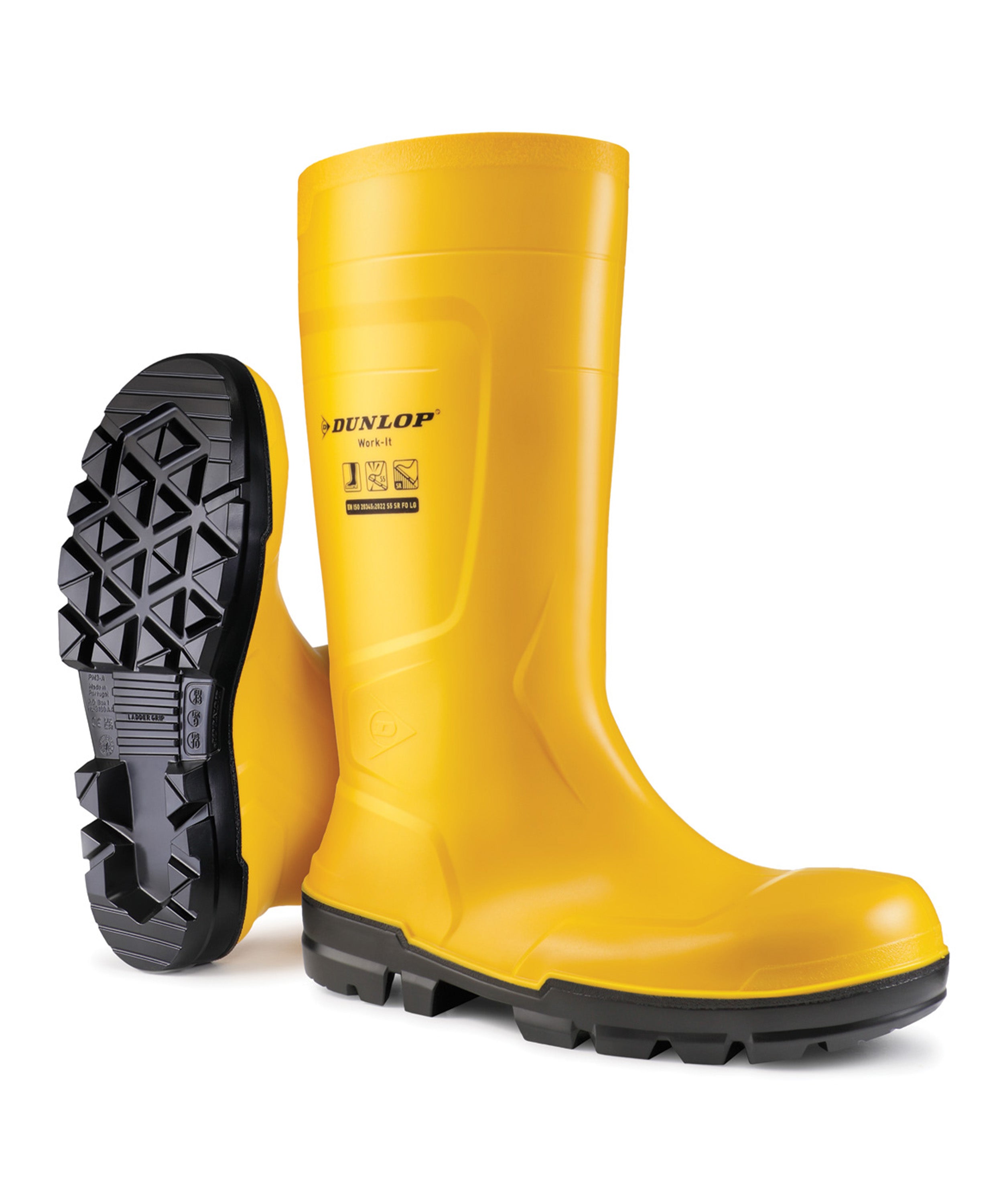 Dunlop Sicherheitsstiefel S5 Work-it Full Safety gelb/schwarz
