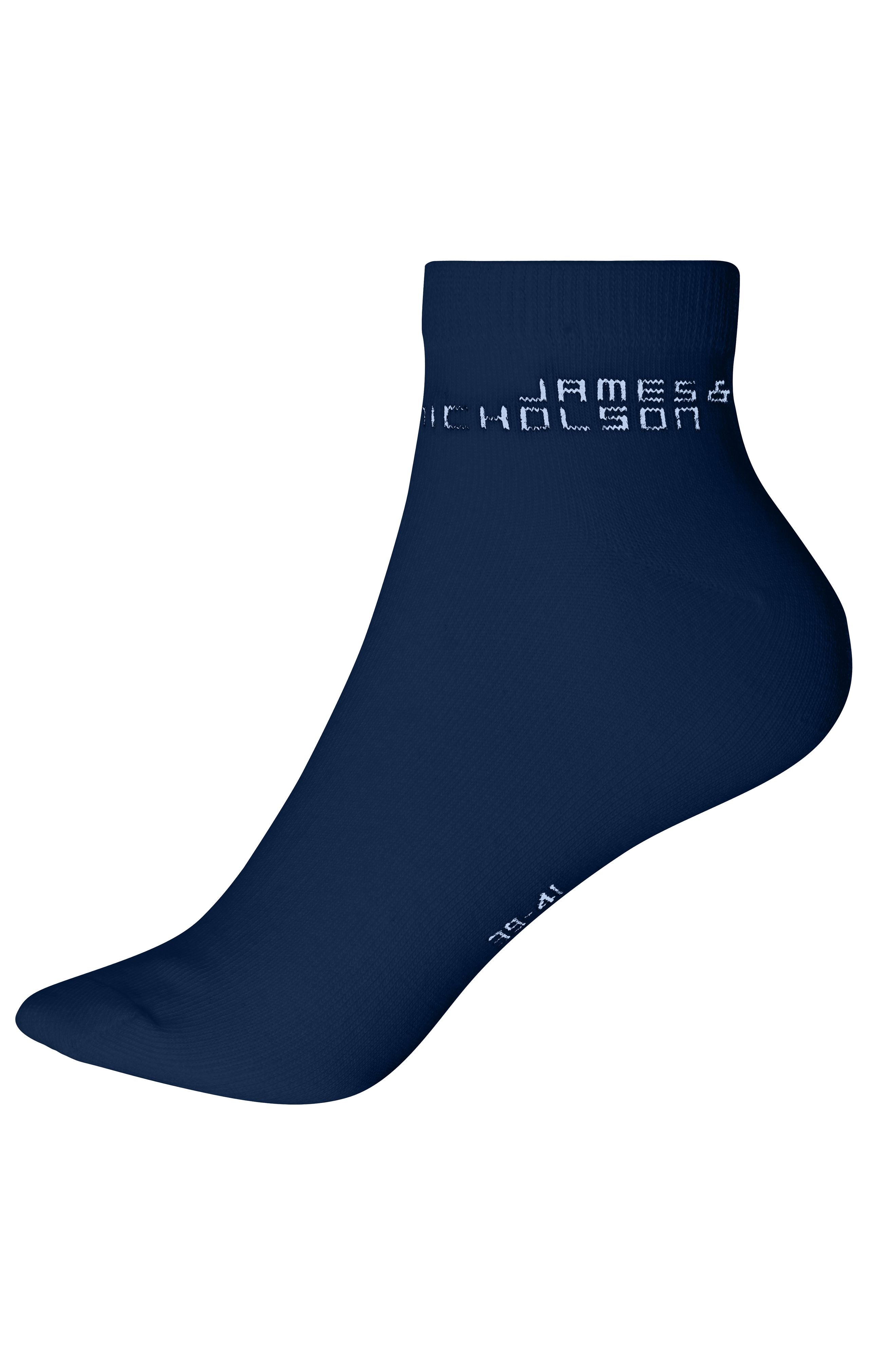 James & Nicholson Sneakersocken Bio-Baumwolle navy