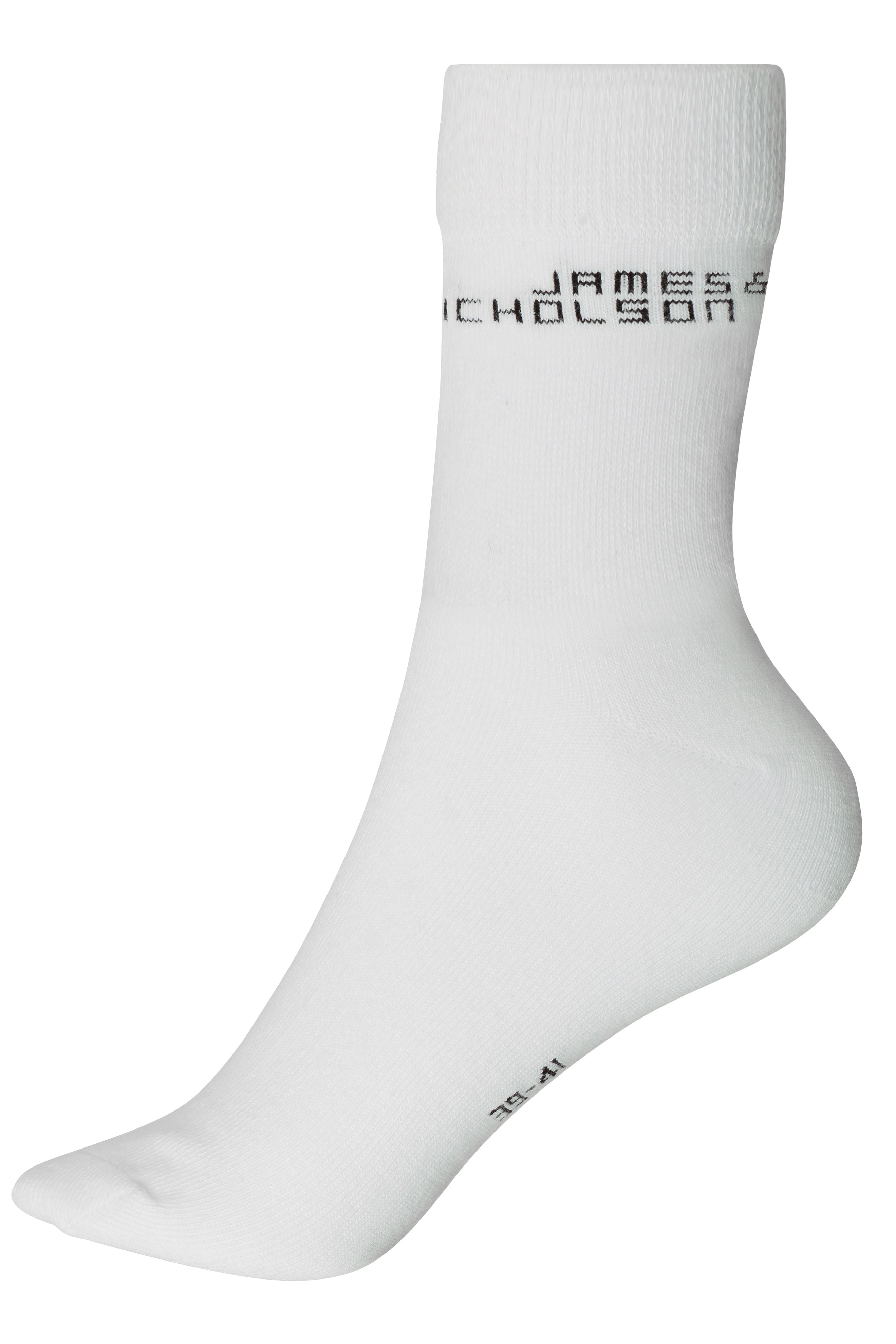 James & Nicholson Socken Bio-Baumwolle white