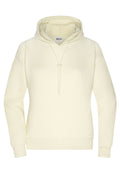 James & Nicholson Damen Lounge Hoody vanilla