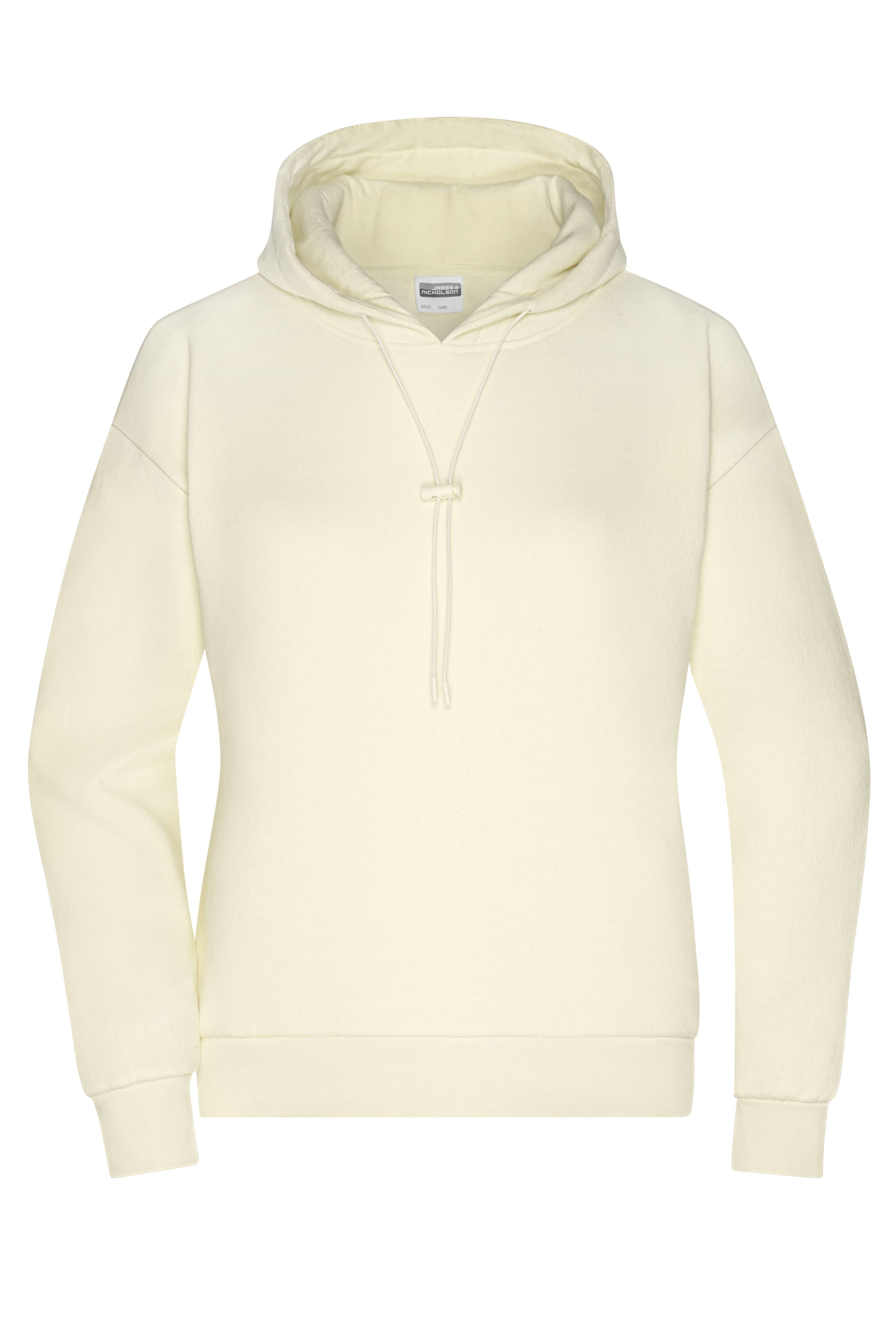 James & Nicholson Damen Lounge Hoody vanilla
