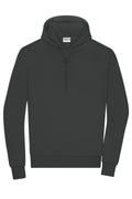 James & Nicholson Herren Lounge Hoody graphite