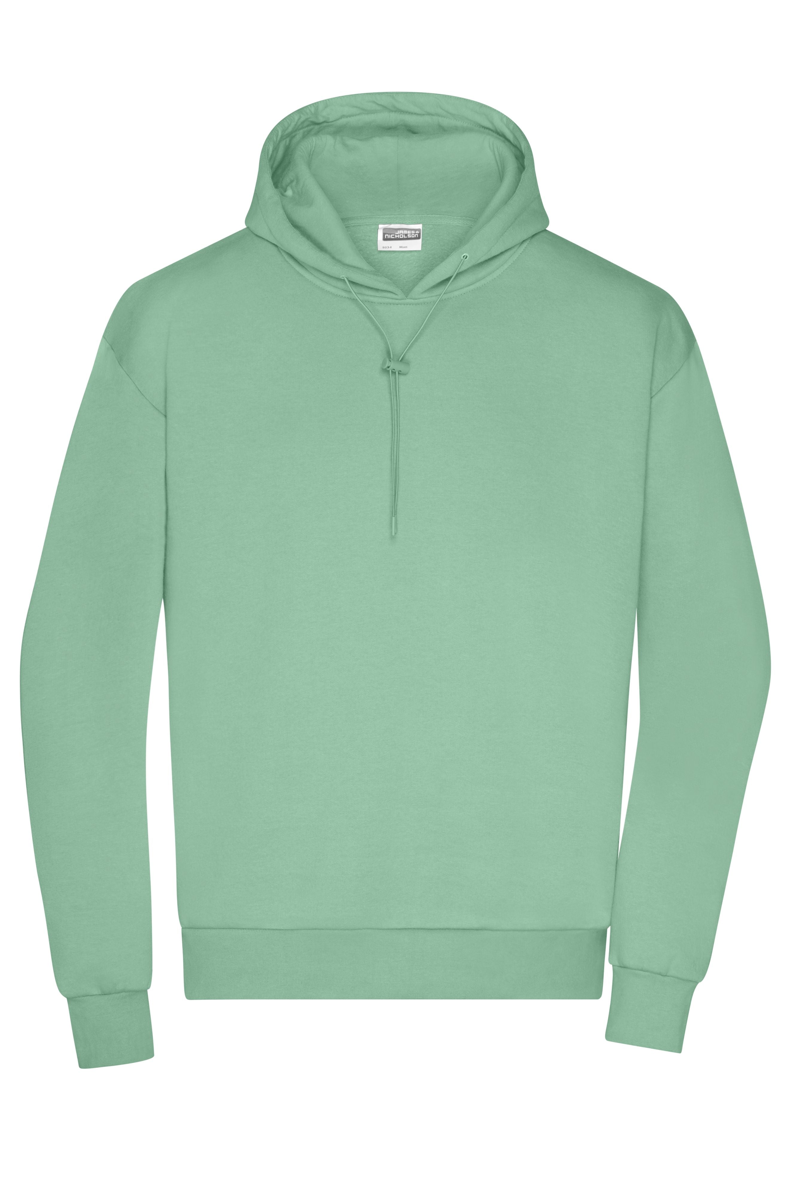 James & Nicholson Herren Lounge Hoody jade-green
