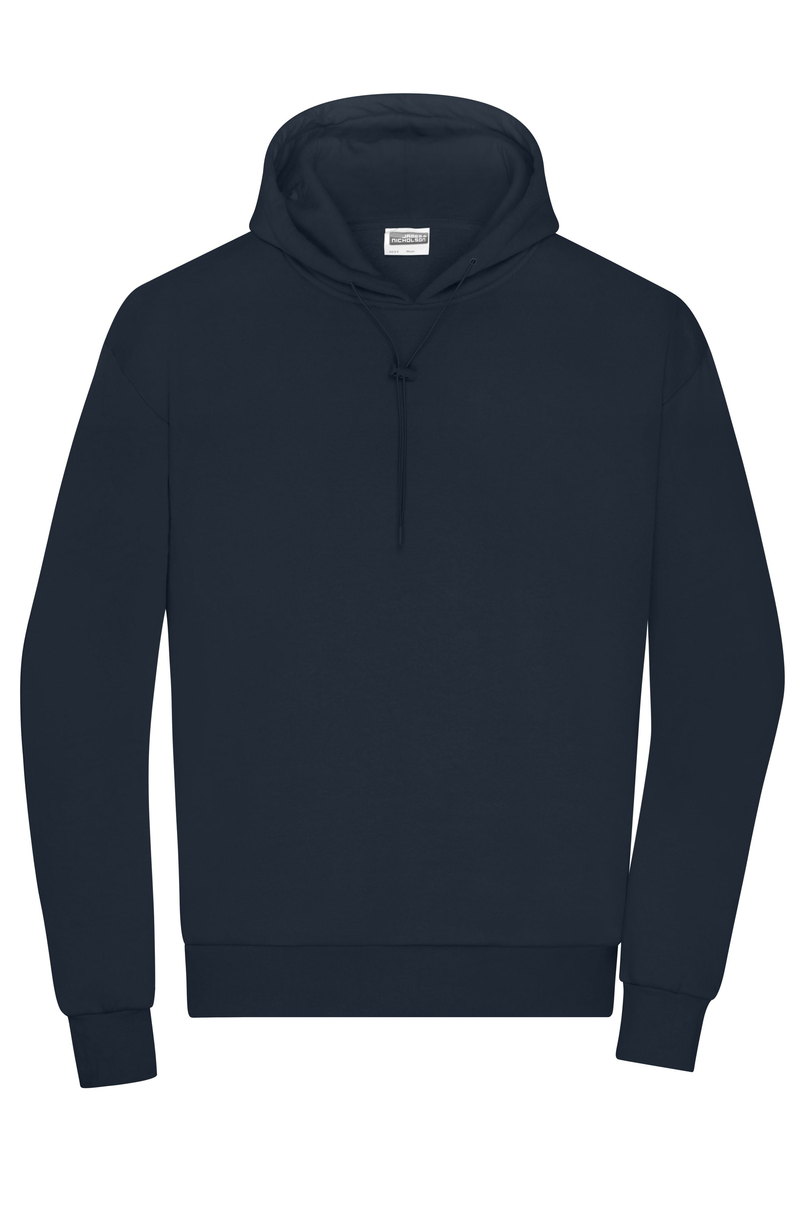 James & Nicholson Herren Lounge Hoody navy