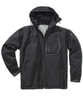 Thermo-Softshelljacke Run schwarz