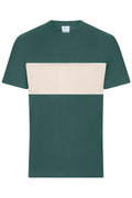 James & Nicholson T-Shirt smoky-green/sandstone