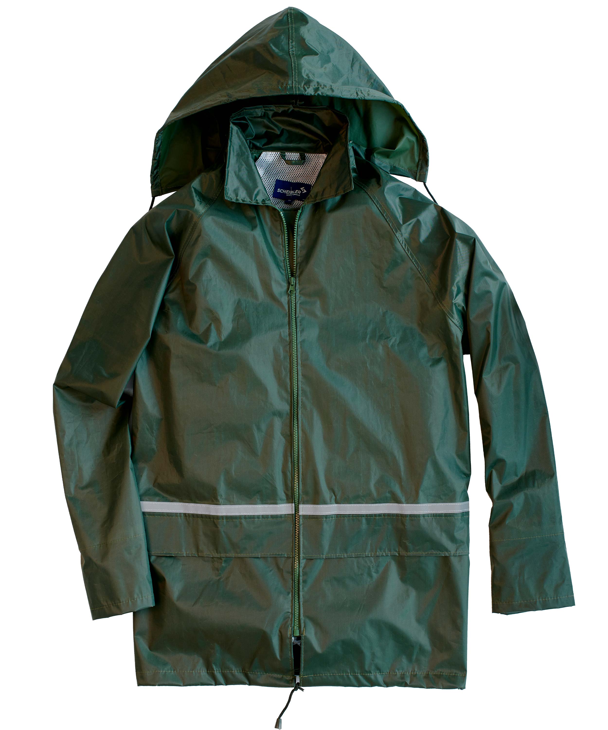 Basic Regenjacke oliv