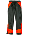 PU-Regenhose Havel oliv/orange