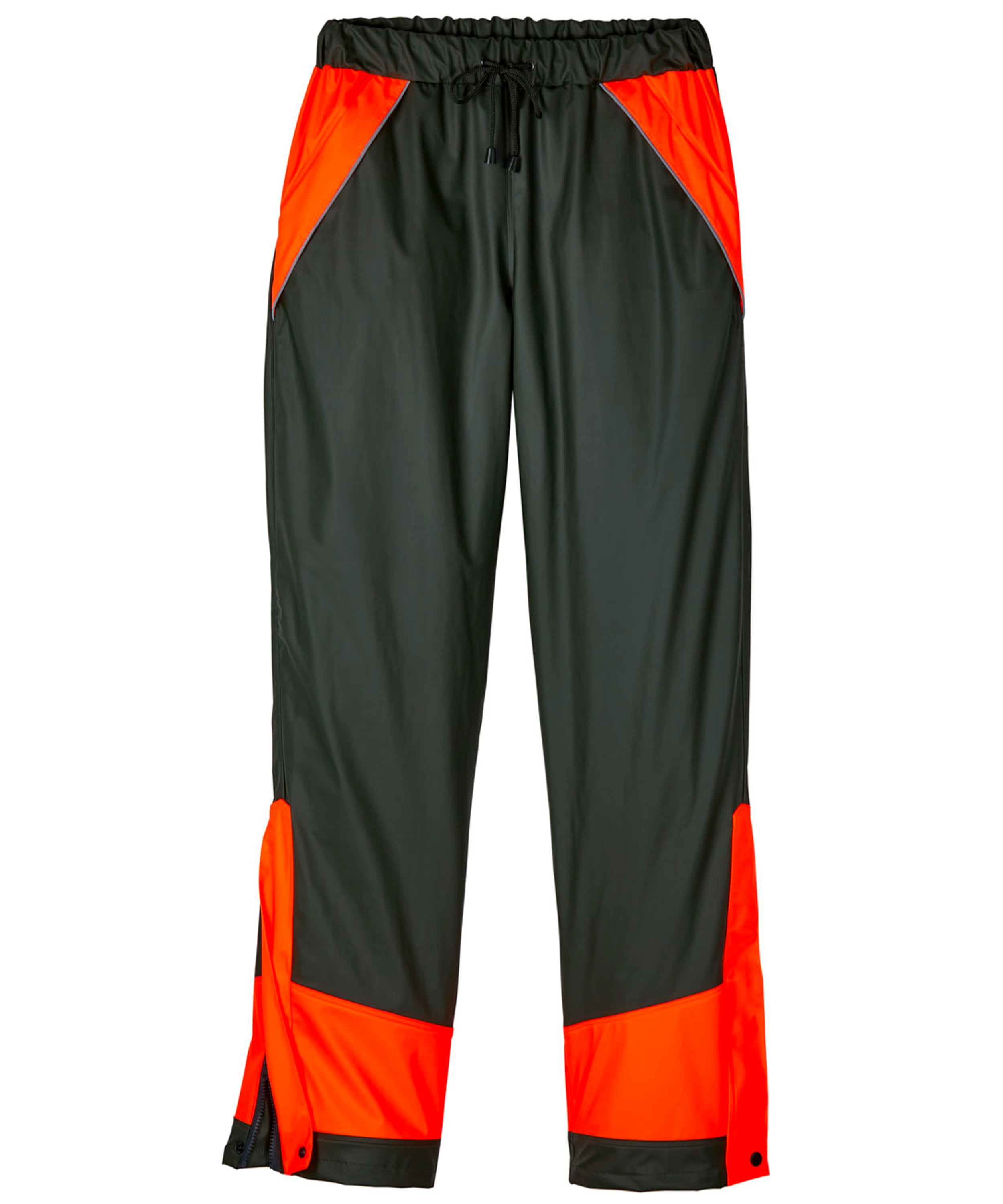 PU-Regenhose Havel oliv/orange