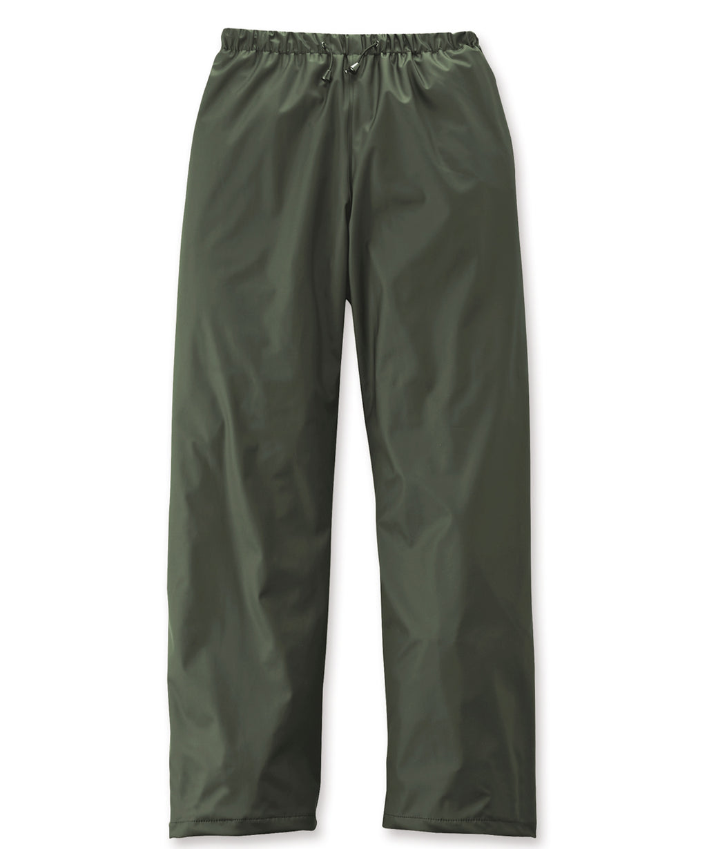 PU-Regenbundhose oliv